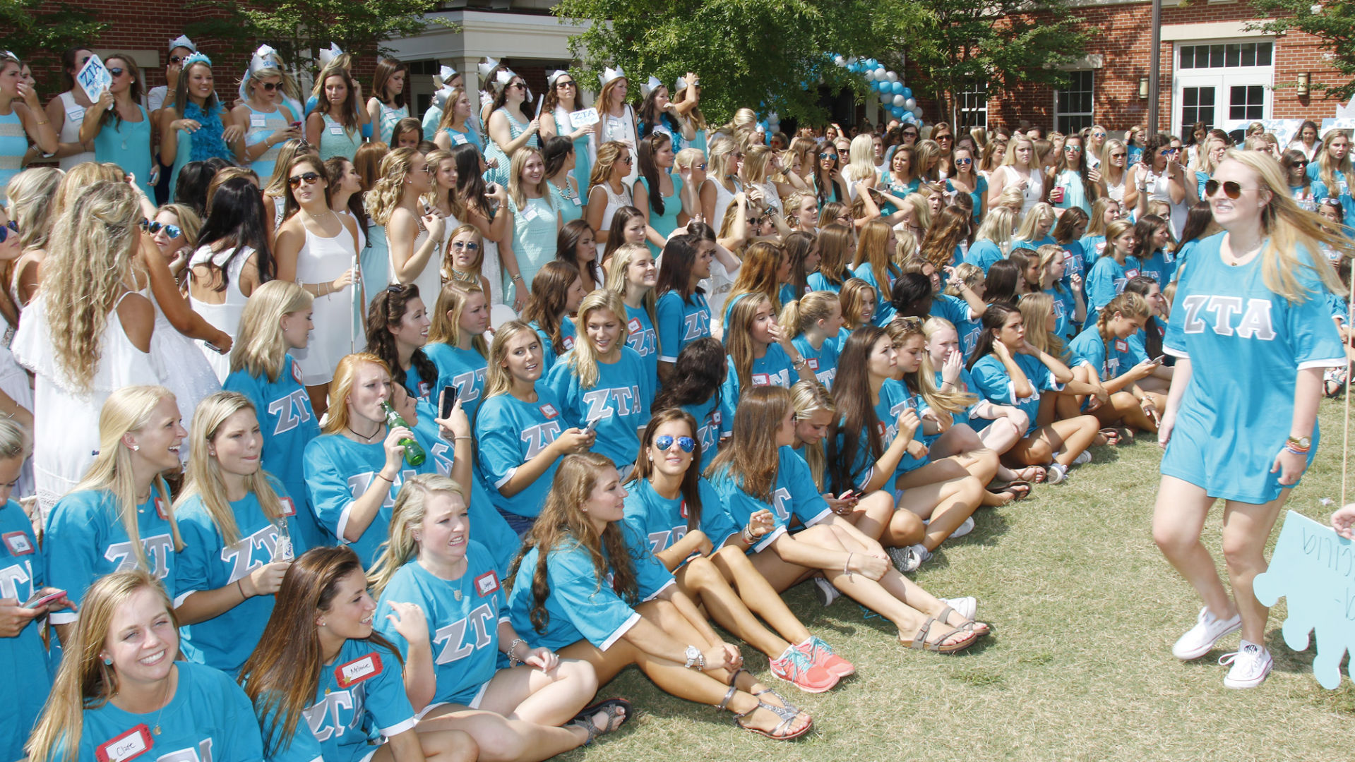 Auburn University bid day 2015